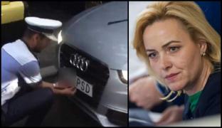 Ministrul Afacerilor Interne, Carmen Dan, a avut o primă reacţie în scandalul numărului de înmatriculare anti-PSD
