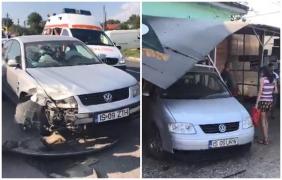 Cinci oameni au ajuns la spital, după un accident grav petrecut în Schitu Duca, Iași