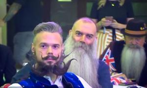 Competiție inedită: Cei mai tari bărboși s-au întâlnit într-o staţiune din sudul Angliei