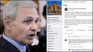 Athenee Palace Hilton, prima reacţie în cazul presupuşilor asasini cazaţi la hotel: "Protecţia oaspeţilor este vitală pentru noi"