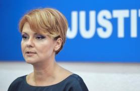 Olguța Vasilescu într-o conferință de presă
