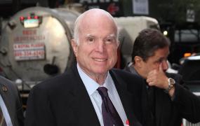 Senatorul american John McCain la New York
