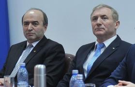Ministrul Justiției, Tudorel Toader, și Procurorul General Augustin Lazăr