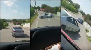 Șofer șicanat în trafic în Vrancea