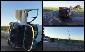 Tractoristul care a provocat accidentul cu 12 victime de la Pogoanele, în Buzău, a fost prins. Era rupt de beat şi la 3 ore după impact