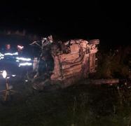 Accident mortal la Galaţi. Sunt 8 victime după ce un şofer austriac a intrat cu viteză într-o maşină de pe contrasens