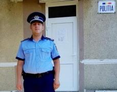 Agentul principal de Poliţie Andrei Vatră este eroul săptămânii
