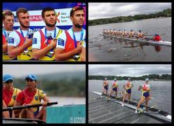 România a obţinut trei medalii de aur, un argit şi un bronz, la Europenele de Canotaj de la Glasgow