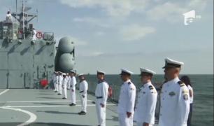 Marinari militari participă la festivităţile de Ziua Marinei