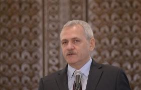 Liviu Dragnea în declarații de presă