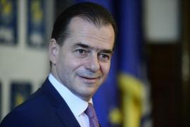Ludovic Orban, presedintele Partidului National Liberal, la o conferinta de presa