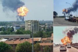 Explozia din Italia, de la Bologna, a prăbuşit autostrada (Video)