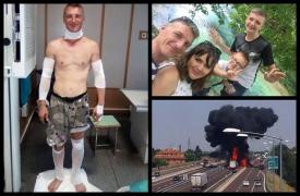 Mărturia şoferului român rănit în infernul de pe autostrada din Bologna: "Fugeam de flăcări şi în faţa ochilor îi vedeam pe băieţii mei şi pe soţia mea!"