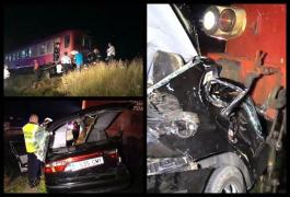 O familie cu două fetiţe mici a fost spulberată de tren, la Vlădeni, în Iaşi. Imagini teribile de la locul accidentului