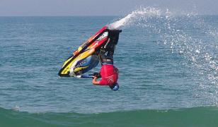 Accident cu doua skijet-uri pe plaja din Mamaia