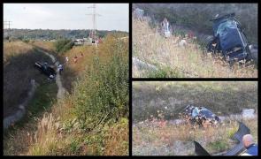 O femeie a murit, copilul ei a fost rănit, într-un accident la Turda. Soţul femeii a făcut o depăşire neregulamentară