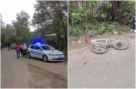 Frati de 11 si 13 ani, raniti dupa ce au fost spulberati de o masina