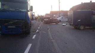 Accident mortal la Borod, în Bihor, provocat de un şofer de TIR care a intrat pe contrasens