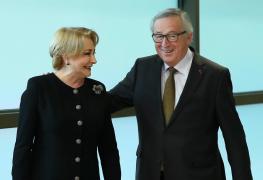 Viorica Dăncilă a ratat întâlnirea cu preşedintele CE. Juncker a ajuns mai devreme şi a plecat direct la hotel