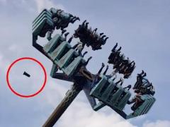 Imagini şocante: Un carusel plin cu oameni a început să se dezintegreze în timp ce se învârtea cu viteză maximă