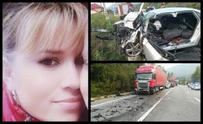 Ea este tânăra şoferiţă care a intrat într-un TIR, la Herculane. Stana a murit pe loc