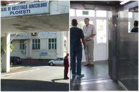 Un lift de la Maternitatea Ploiesti a cazut cu 15 paciente de la etajul 5