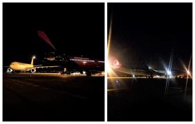 Aterizare de urgenţă pe Otopeni, din cauza unui pasager suspectat cu febră tifoidă