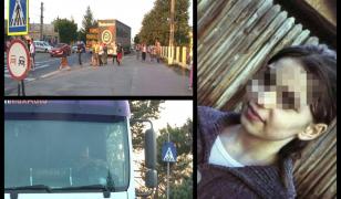 Daria, ucisă de un TIR la Loloiasca