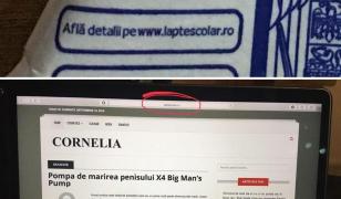 Jucării pentru adulţi vândute pe site-ul promovat pe cutiile de lapte ale elevilor din Vaslui
