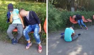 Imagini înfiorătoare la Câmpia Turzii. Zeci de tineri drogaţi, în agonie pe străzile oraşului