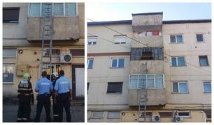 O femeie depresivă din Neamţ s-a aruncat pe geam, dar a căzut pe o maşină de marfă care tocmai parca