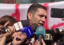 Jeful Jandarmeriei, alergat de susţinătorii #rezist la Parchetul General. Sindile nu a fost lăsat să plece cu maşina