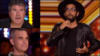 Cezar Ouatu a făcut senzaţie la "X Factor" din Marea Britanie! Românul l-a lăsat fără cuvinte pe Robbie Williams