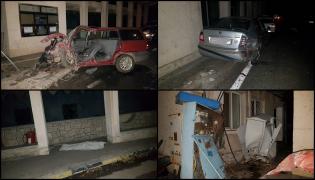 Accident cumplit la Vama Negru Vădă. Un tânăr a murit, altul este în comă după ce au intrat cu maşina direct în Punctul de trecere a frontierei