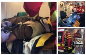 Arădean în comă profundă, bătut cu bestialitate de un fost puşcăriaş, pe stradă. Nu a intervenit nimeni