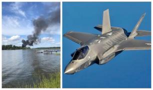 Un avion militar F-35 s-a prăbuşit în Carolina de Sud
