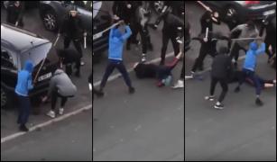 Scene șocante în Paris