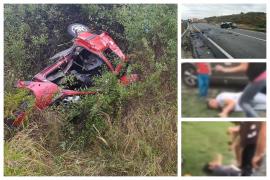 Şoferul care a provocat accidentul cu 3 morţi din Huedin este un fost poliţist şi a fost filmat beat sau drogat (Video)