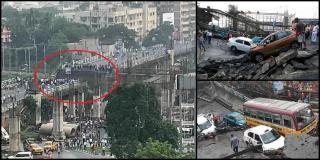 Autostradă prăbuşită în India, la Calcutta. Sunt zeci de victime, după ce un autobuz şi mai multe maşini au fost prinse sub dărâmături