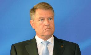 Klaus Iohannis într-o dezbatere publică