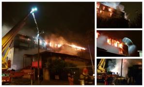 Video cu incendiul uriaş la blocul din Bucureşti. Dezvoltatorul imobiliar e de negăsit (Video)