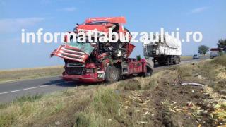 Şoferul de camion ucis de 20 de tone de porumb la Căldăruşanca a adormit la volan. Condusese toată noaptea