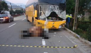 Accident mortal cu cal