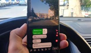 Noul Cod Rutier. Şoferii vor primi amenzi pentru live-urile la volan
