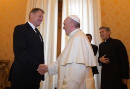 Papa Francisc și Klaus Iohannis