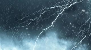 Fenomen meteo foarte rar la Smeeni. O ninsoare cu tunete şi fulgere s-a abătut asupra comunei (Video)