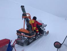 Intervenţie dramatică în Munţii Şureanu. Tânăr de 23 de ani, salvat de salvamontişti 