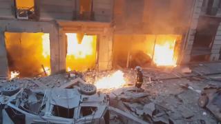 Momentul unei noi explozii la brutăria din Paris