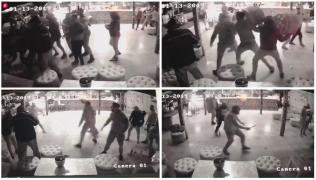 Două bande se bat în clubul din Mediaș