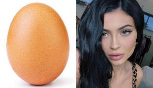 Poză cu un ou, record pe Instagram